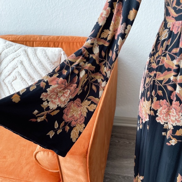 Free People Bell Sleeve Maxi Dress - Picture 3 of 7